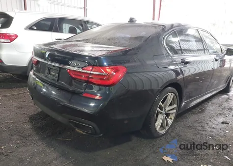 2016 BMW 750I xDrive from USA, damaged, VIN WBA7F2C50GG418511